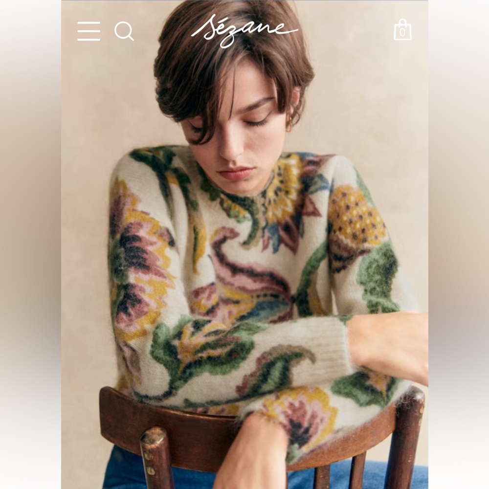 Sezane Daphne jumper
